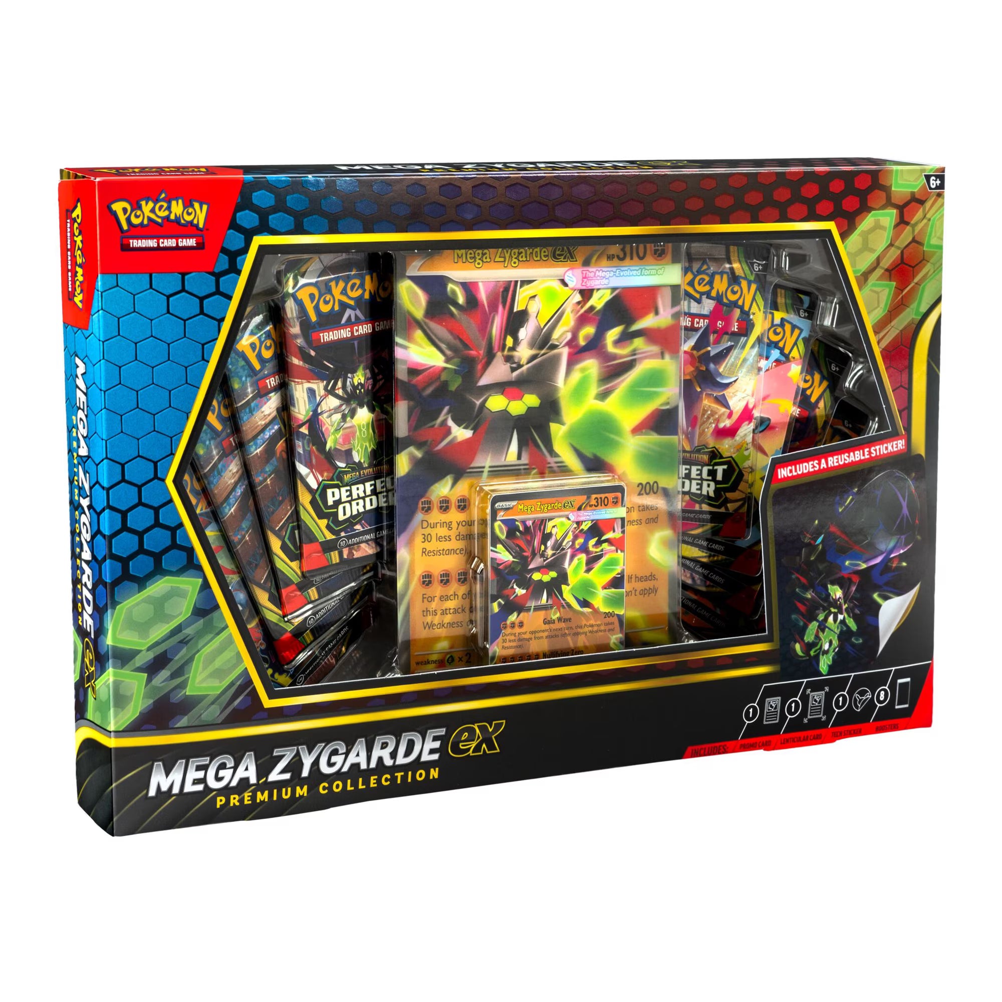 2026 Pokémon Mega Zygarde ex Premium Collection factory-sealed box front