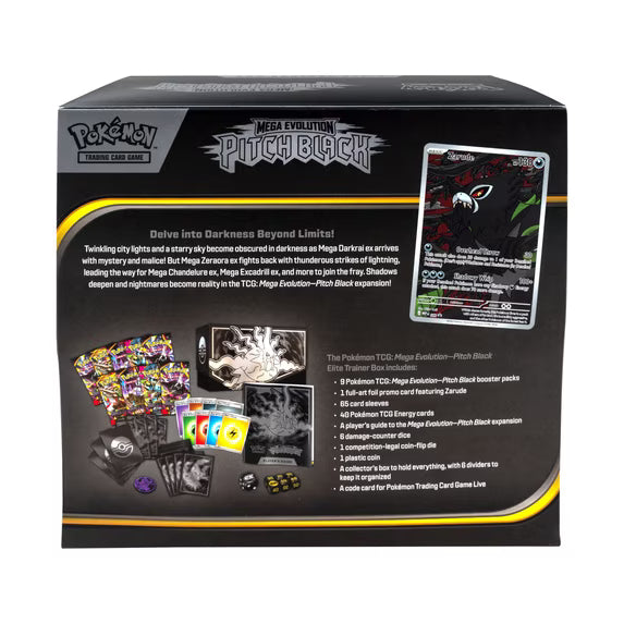 2026 Pokémon Mega Evolution: Pitch Black Elite Trainer Box