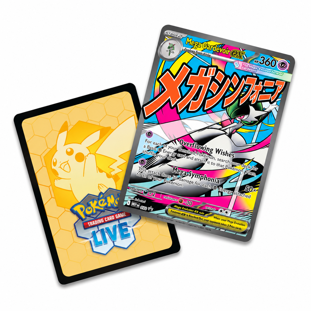 Mega Gardevoir promo card