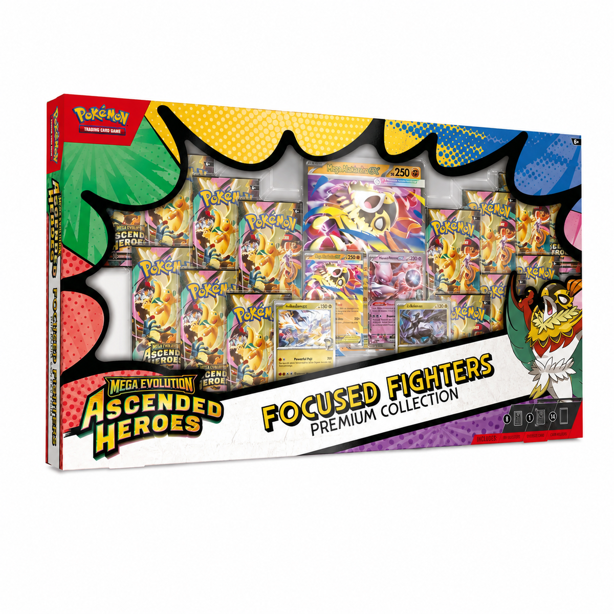2026 Pokémon Mega Evolution: Ascended Heroes Focused Fighters Premium Collection