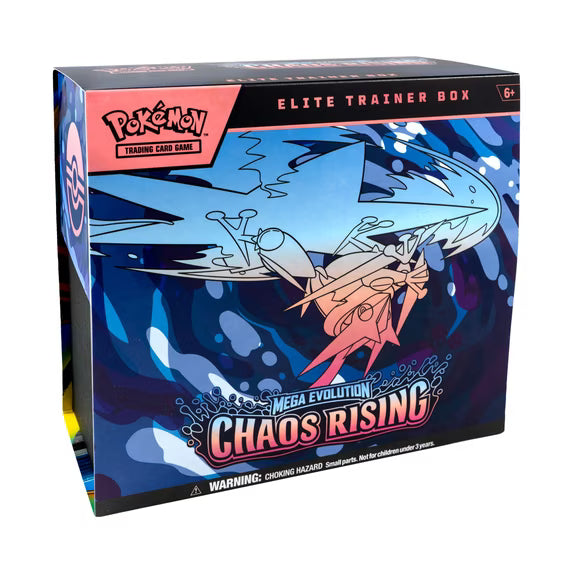 2026 Pokémon Mega Evolution: Chaos Rising Elite Trainer Box